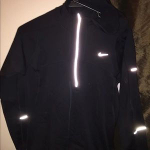 Nike dri fit tracksuit leggings and half zip